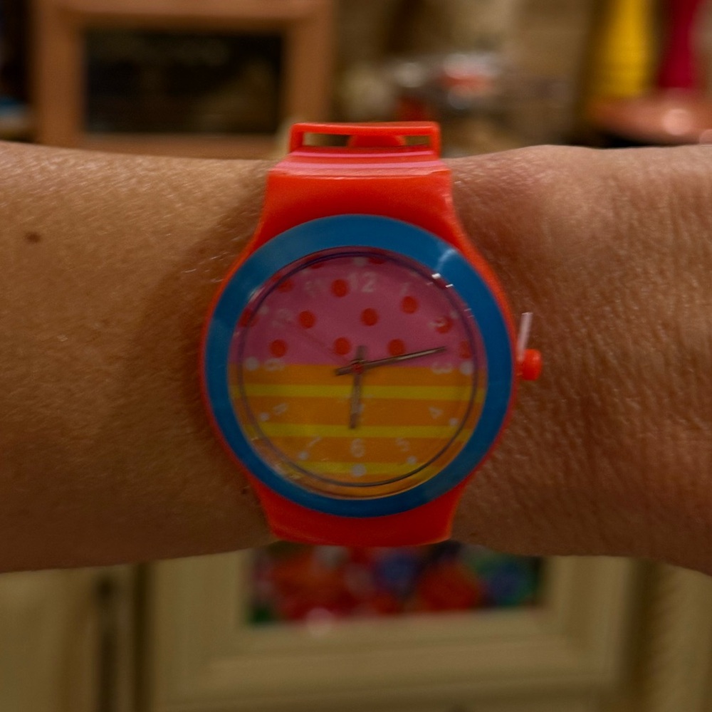 Vibrant Polka Dot Women's Watch